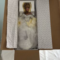 26” Porcelain Collector Bride Doll