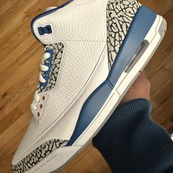 Air Jordan 3 True Blue Wizards Size 12