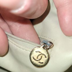 1990's Vintage Chanel Gold Lambskin Bucket Bag