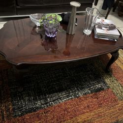 Free Coffee Table And Console Table . Both In Good Condition 