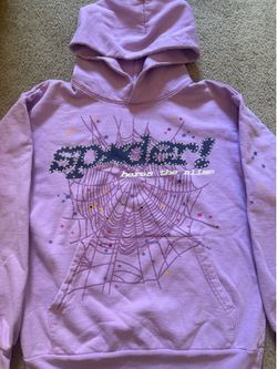 Purple Spider Hoodie