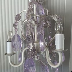 Super Cute lavender Chandelier