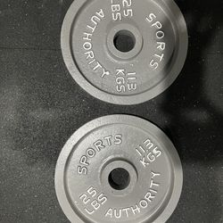 25lb Olympic Weight Set
