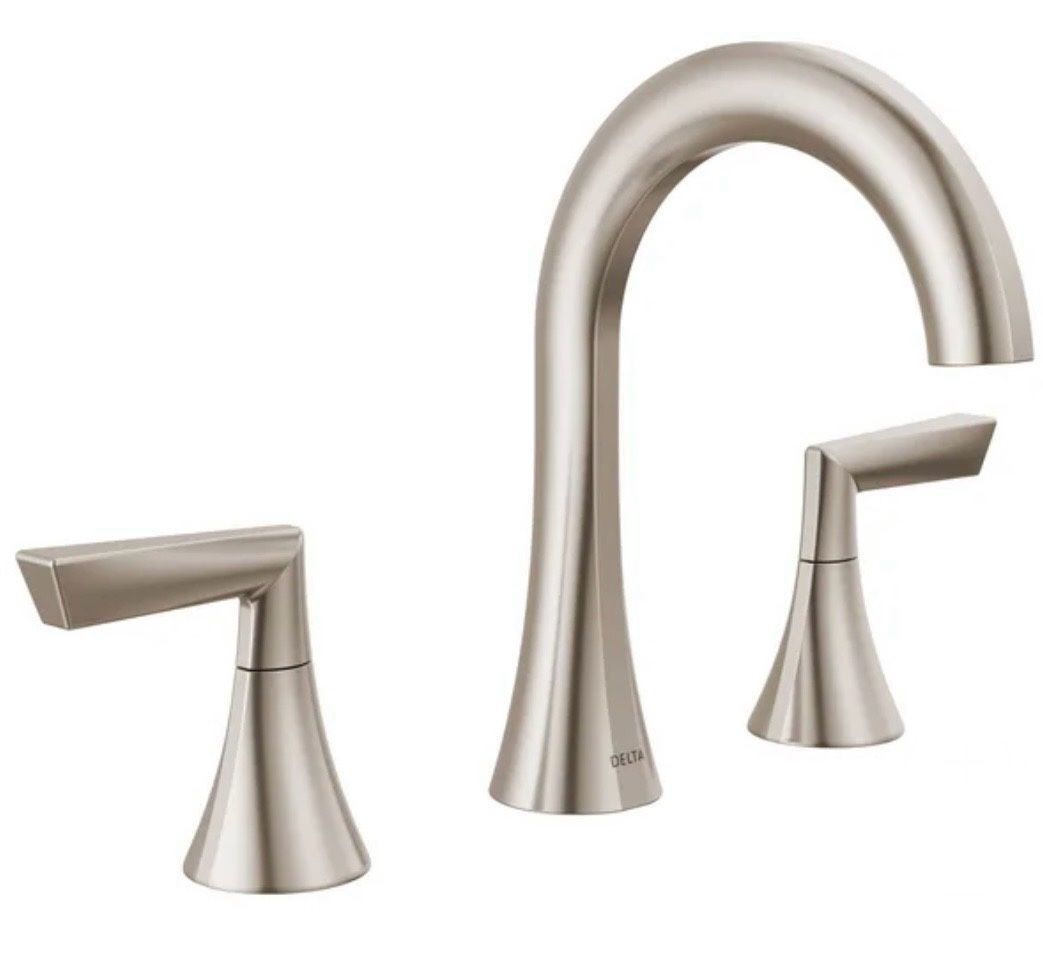 Delta Rinna Two Handle Widespread Bathroom Faucet