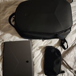 Alienware laptop w/ Official Backpack And Charger Carrybag