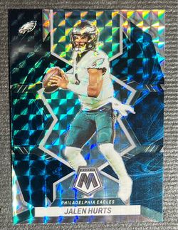 Jalen Hurts Panini Mosaic Philadelphia Eagles Football Card