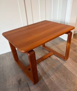 Vintage Danish Style Teak End Table