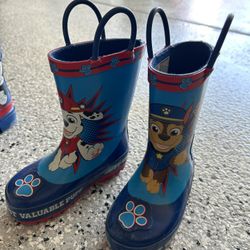 2 Rain shoes/boots for boys