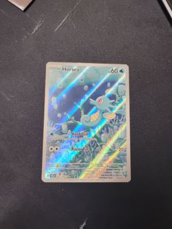 Horsea Holo Pokémon Card 067/064 Shrouded Fable