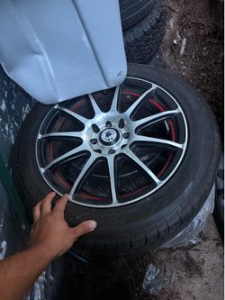 Rims and tires