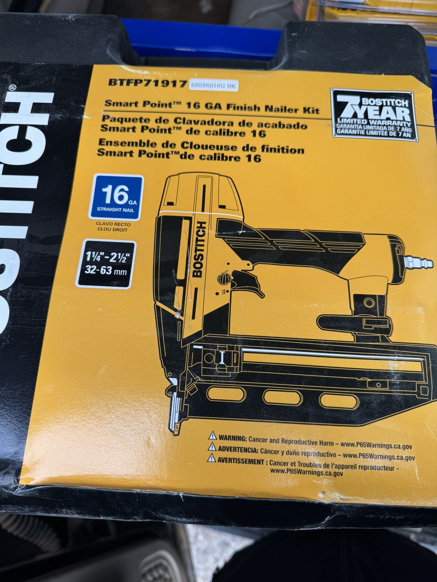Bostitch 16GA Air Nailer
