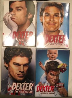 Dexter American Crime TV Series, Season 1, Season 2, Season 3, Season 4 DVD Disc Set