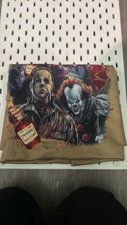 Horror Characters Graphic Print T-Shirt