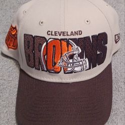 Cleveland Browns Hat Cap 39thirty Fitted Size Small Medium New