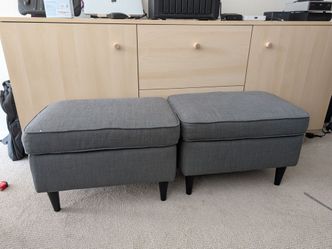 Ikea Strandmon Ottomon