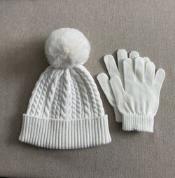 Toddler Girl Beanie Set Size 4+