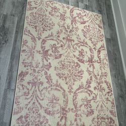 Pink & Cream Rug 