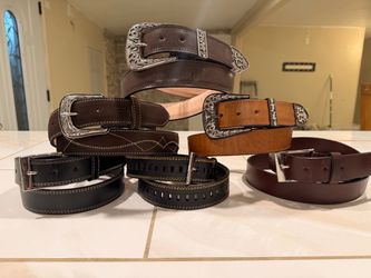 Real Leather Belts (All Sizes)
