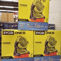 RYOBI ONE + 18V 7.5" BUCKET TOP MISTING FAN KIT EACH