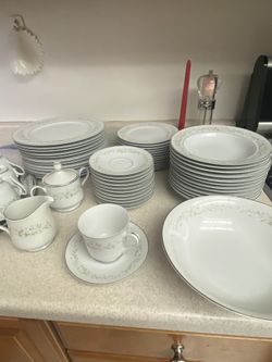 China Dinnerware Set. NO HOLD 