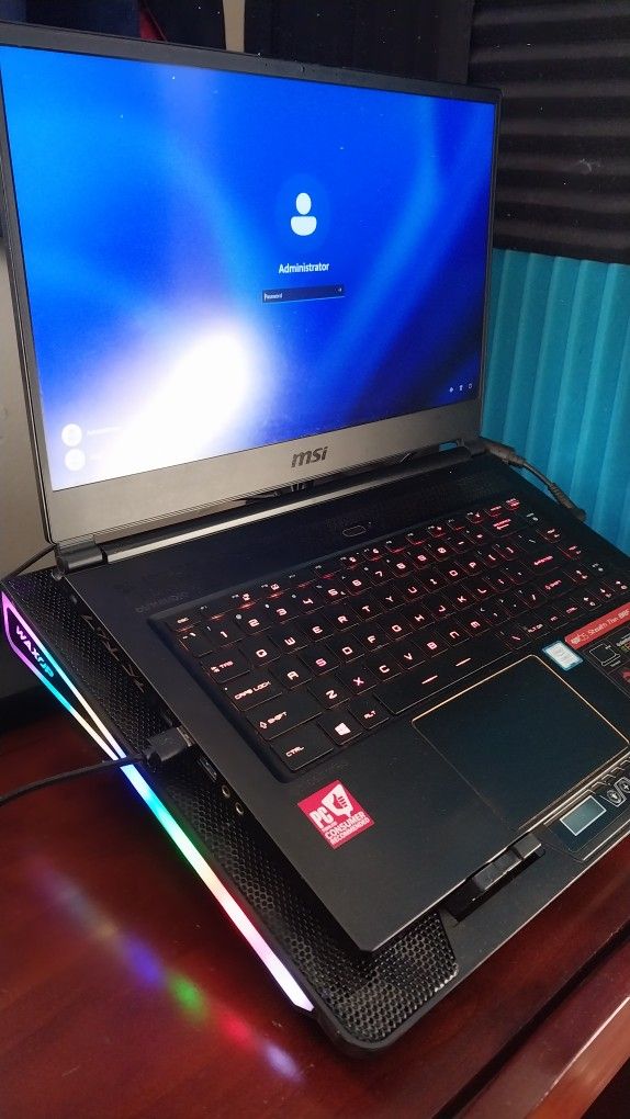 FOR SALE : MSI GS65 STEALTH 🥷 THIN 8RF GAMING 🎮 LAPTOP