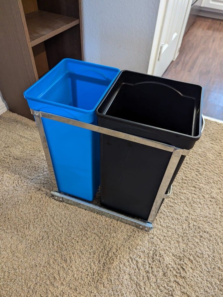 Simple Human Under Counter Trash Bins