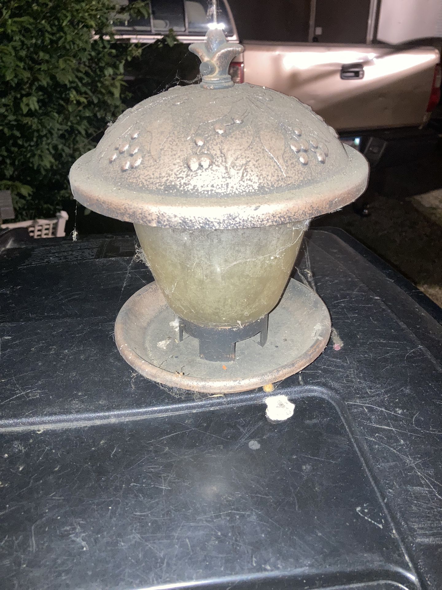 Bird Feeder & Two Nicknacks 