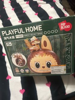 Pop Blocks The Monsters Playful Home Forest Secret Base