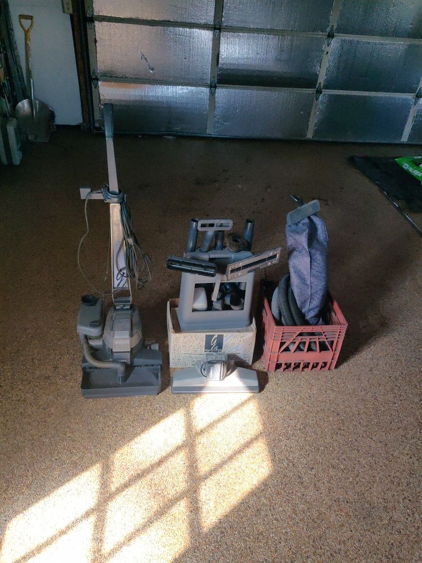 Kirby G-4 Sweeper/ Shampooer/Apolstery Cleaner; Used In As Is Condition; Needs Hose And Sweeper Belt.