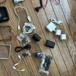 USB-C Charger, Car Charger, Ear Phone, USB Adapter, Phone Case