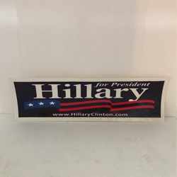 Hillary Clinton Campaign Sticker