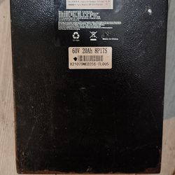 60v 20ah lithium battery