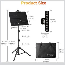 Sheet Music Adjustable Stand