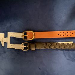 Free! Brand New Pack Of 2 Belts For Girls 
