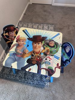 Toy Story Toddler Table And 2 Chairs