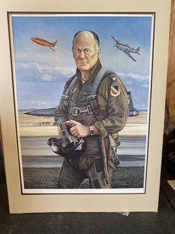 Chuck Yeager Painting