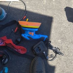 Cordless Buffing Tool With Charger And Battery