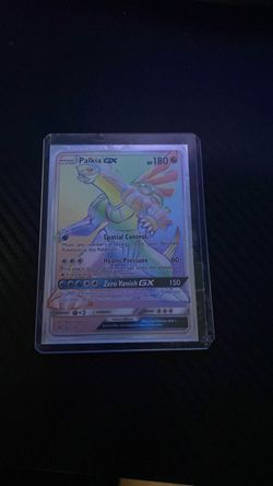 Rainbow Palkia GX, Pokémon card