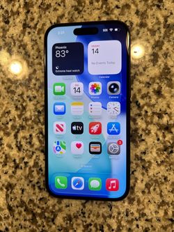 Apple iPhone 15 Black 128gb Verizon only - works great -