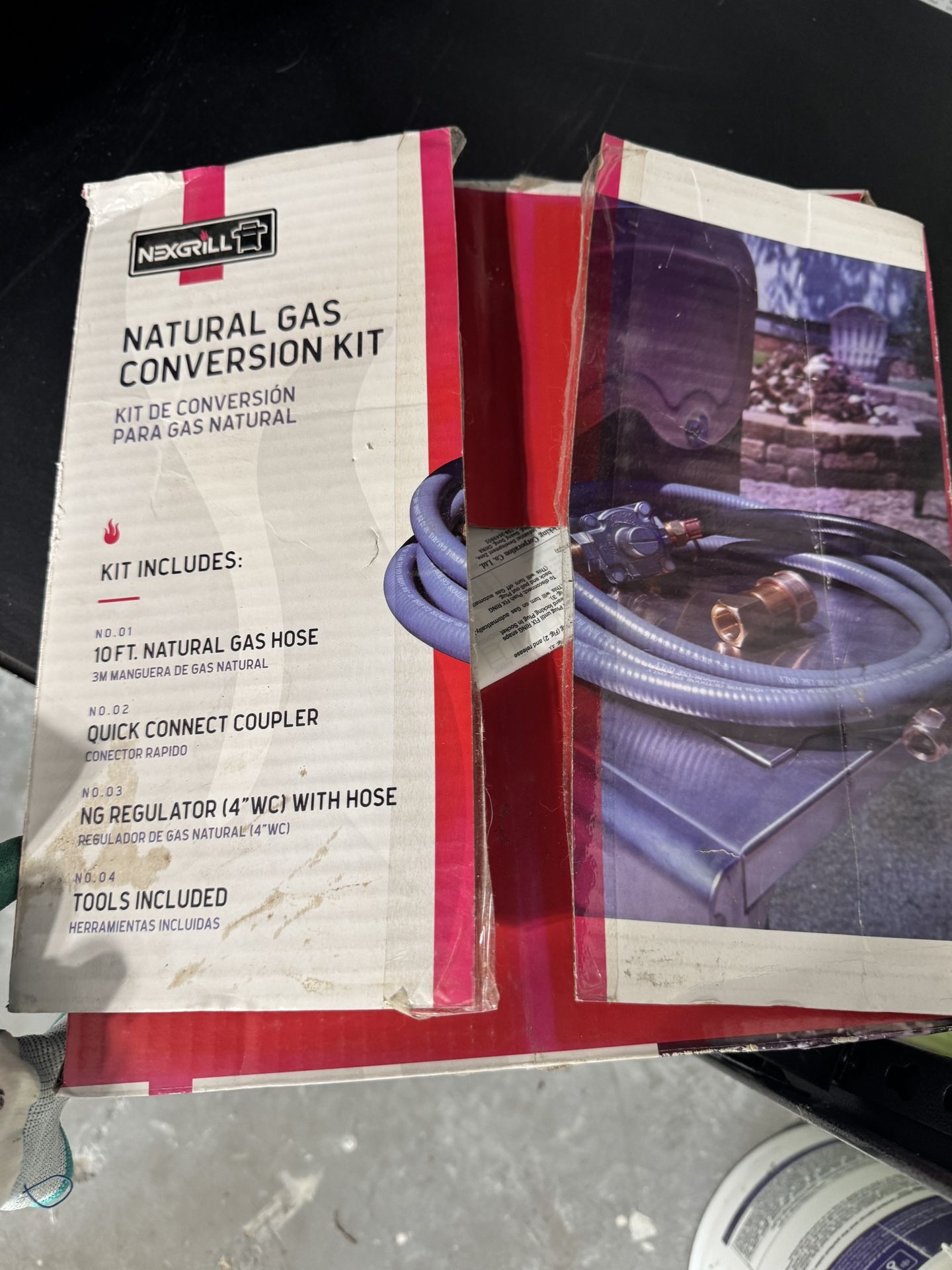 Nexgrill Natural Gas Conversion Kit New