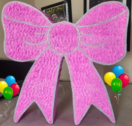Pink Bow Pinata
