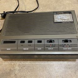 General Electric Clock Radio