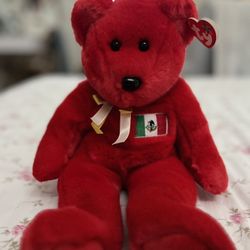 1999 TY Beanie Buddy - OSITO the Mexican Bear (14 inch) - MWMTs Stuffed Animal Toy