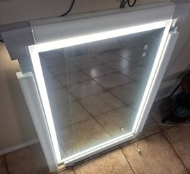 LED Backlit Bathroom Vanity Mirror