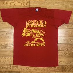 Vintage Cleveland Imports T-Shirt Sz Large Y2K - Single Stich - Jerzees - 80’s