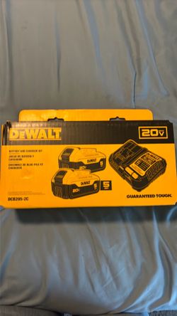DeWalt battery, and charger kit