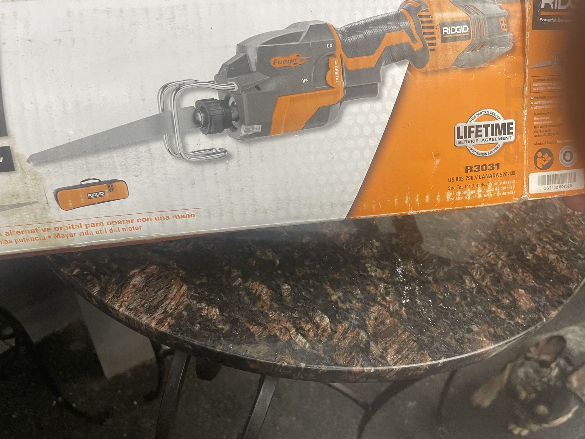 Rigid Sawzall