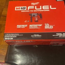 New Milwaukee Sds Rotary Hammer Tool Only 