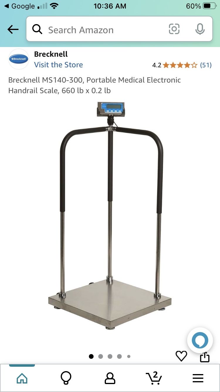 Brecknell 660 Lb Capacity Scale 