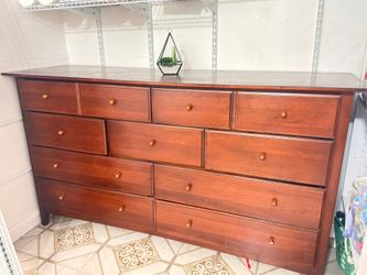 Thomasville Arts & Crafts Shaker Cherry Wood Dresser or Credenza